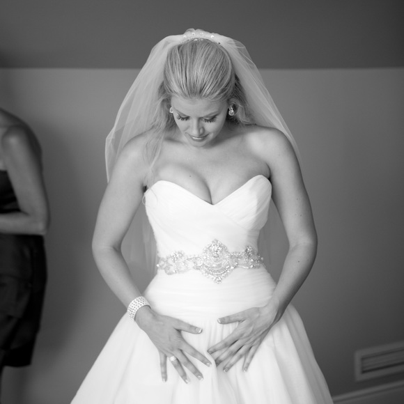 2010 Kenneth Pool size 12 for sale, bustles as shown (fits more like an 8/10) - Picture 12 of 13